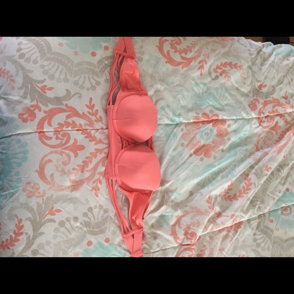 Victorias Secret Midi Beach Bandeau Bikini Top